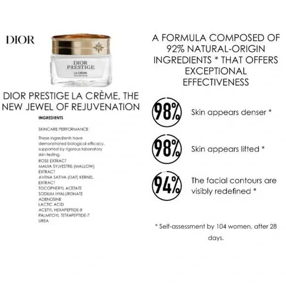 DIOR BUNDLE INCL PRESTIGE ($155 MSRP) & RED MAKEUP BAG NWT - Picture 11 of 13